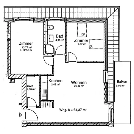 アパート Haus Sonne - Whg 08